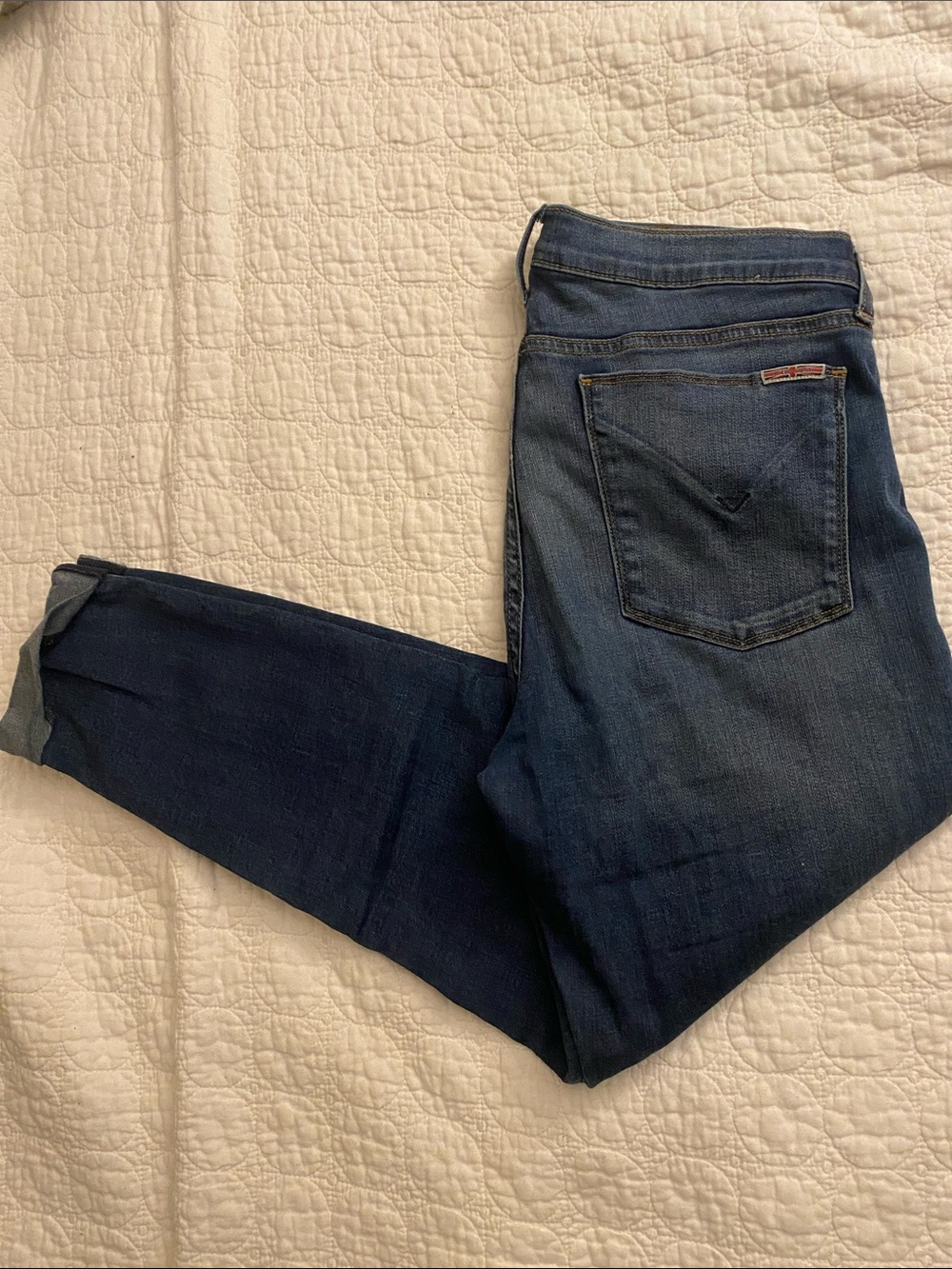 Hudson Jeans Women's Dark Wash Boyfriend Jeans